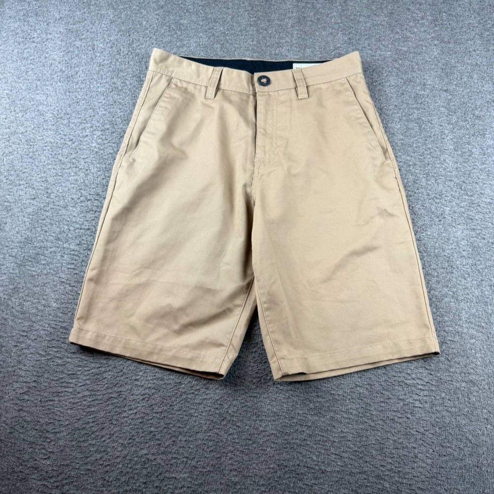 Volcom Chino Shorts Men's 29 Khaki Tan Frickin Modern‎ Fit Repreve A0911600